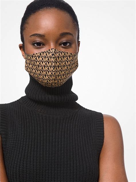 michael kors black face mask|michael kors scarves.